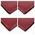 Chanel Vintage Coco Mark Wine Red Leather Wallet Dark red - view 7