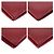 Chanel Vintage Coco Mark Wine Red Leather Wallet Dark red - view 8