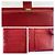 Chanel Vintage Coco Mark Wine Red Leather Wallet Dark red - view 9