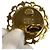 Chanel Vintage Coco Mark vergoldete Perlenohrringe Golden - Ansicht 4