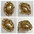 Chanel Vintage Coco Mark vergoldete Perlenohrringe Golden - Ansicht 6