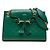 Borsa a Spalla Gucci Guccissima Emily Tassel Charm Chain Verde