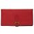 Hermès Bearn Soufflé Long Wallet Rot