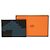 Hermès Tarjetero Hermes Cheval Pict Negro Azul marino - vista 7