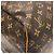 Borsa Boston Louis Vuitton Monogram Keepall 55cm Marrone Monogramma - vista 2