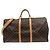 Louis Vuitton Monogram Keepall Bandoulière 60cm Borsa Boston Marrone Monogramma