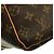 Louis Vuitton Monogram Keepall Bandoulière 60cm Borsa Boston Marrone Monogramma - vista 4