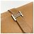 Hermès Tri-fold Long Wallet aus Gold Epsom Leder Golden - Ansicht 7