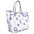 Borsa Tote Louis Vuitton LV by the Pool Neverfull MM Blu - vista 2
