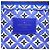 Borsa Tote Louis Vuitton LV by the Pool Neverfull MM Blu - vista 5