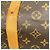Louis Vuitton Boston Monogram Keepall Bandoulière 55 Marrone - vista 17
