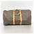 Louis Vuitton Boston Monogram Keepall Bandoulière 55 Marrone - vista 18