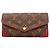 Louis Vuitton Monogram Portefeuille Sarah Retiro Long Wallet Fuschia