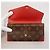Louis Vuitton Monogram Portefeuille Sarah Retiro Long Wallet Fuschia - vista 7