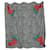Sciarpa Gucci a pois e fragole Nero Bianco Multicolore  - vista 1