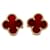 Van Cleef & Arpels Vintage Alhambra Clip Earrings Yellow  - view 1