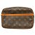 Pochette Louis Vuitton Monogram Compiegne 23 Marron