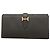 Cartera larga Hermès Bearn Soufflet Negro