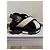Marni Sandali con zeppa pelle e tessuto Nero Beige - vista 3