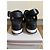 Marni Sandali con zeppa pelle e tessuto Nero Beige - vista 4