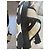 Marni Sandali con zeppa pelle e tessuto Nero Beige - vista 8