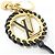 Louis Vuitton Portachiavi Berry M63082 Portachiavi Nero D'oro - vista 3