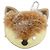 Louis Vuitton Monogram Accessorio Charm LV Fox M03407 Marrone Arancione