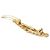 Louis Vuitton Accessoires Chev 2D Gold Barrette D'oro - vista 3