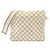 Borsa a tracolla Louis Vuitton Damier Azur Naviglio Bianco Blu