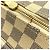 Borsa a tracolla Louis Vuitton Damier Azur Naviglio Bianco Blu D'oro - vista 6