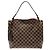 Borsa a Spalla Louis Vuitton Damier Graceful PM Marrone