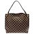 Borsa a Spalla Louis Vuitton Damier Graceful PM Marrone - vista 2