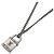 Collana Louis Vuitton LV Lock Argento
