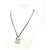Collana Louis Vuitton LV Lock Argento - vista 5
