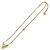 Collana Essential V Louis Vuitton M00857 D'oro - vista 2