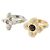 Louis Vuitton Ring Love Letters M M65247 Silber Golden