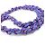 Lanyard per telefono Louis Vuitton Blade M03744 Blu D'oro - vista 2