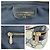 Pochette in tela GG Supreme e pelle Gucci Grigio - vista 5