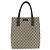 Gucci GG Supreme Canvas Leder Tote Bag Braun
