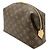 Pochette Cosmetici Monogram Louis Vuitton GM Marrone - vista 2