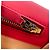 Mini borsa a tracolla Madame in pelle rossa Delvaux Rosso - vista 16