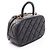 Borsa a tracolla 2WAY Chanel Lambskin Mini Bowling Nero - vista 2