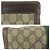 Bolso de mano de lona GG Supreme y cuero Gucci Castaño Beige - vista 6