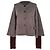 Christian Dior Strickjacke aus brauner Wolle Rot