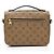Louis Vuitton Reverse Monogram Pochette Metis Schultertasche Braun - Ansicht 3