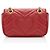 Borsa Gucci Matelasse Leather GG Marmont Small Flap Rosso - vista 3