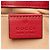 Borsa Gucci Matelasse Leather GG Marmont Small Flap Rosso - vista 8