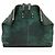 Beauty case in pelle di vitello Alexander McQueen De Manta Verde