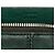 Beauty case in pelle di vitello Alexander McQueen De Manta Verde - vista 5
