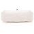 Gabrielle Borsa a tracolla Chanel Lambskin 19 Medium Flap Bianco - vista 4